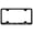Black, variant on Acura TL Type S Laser Etched Logo Wide Body License Plate Frame (Chrome)