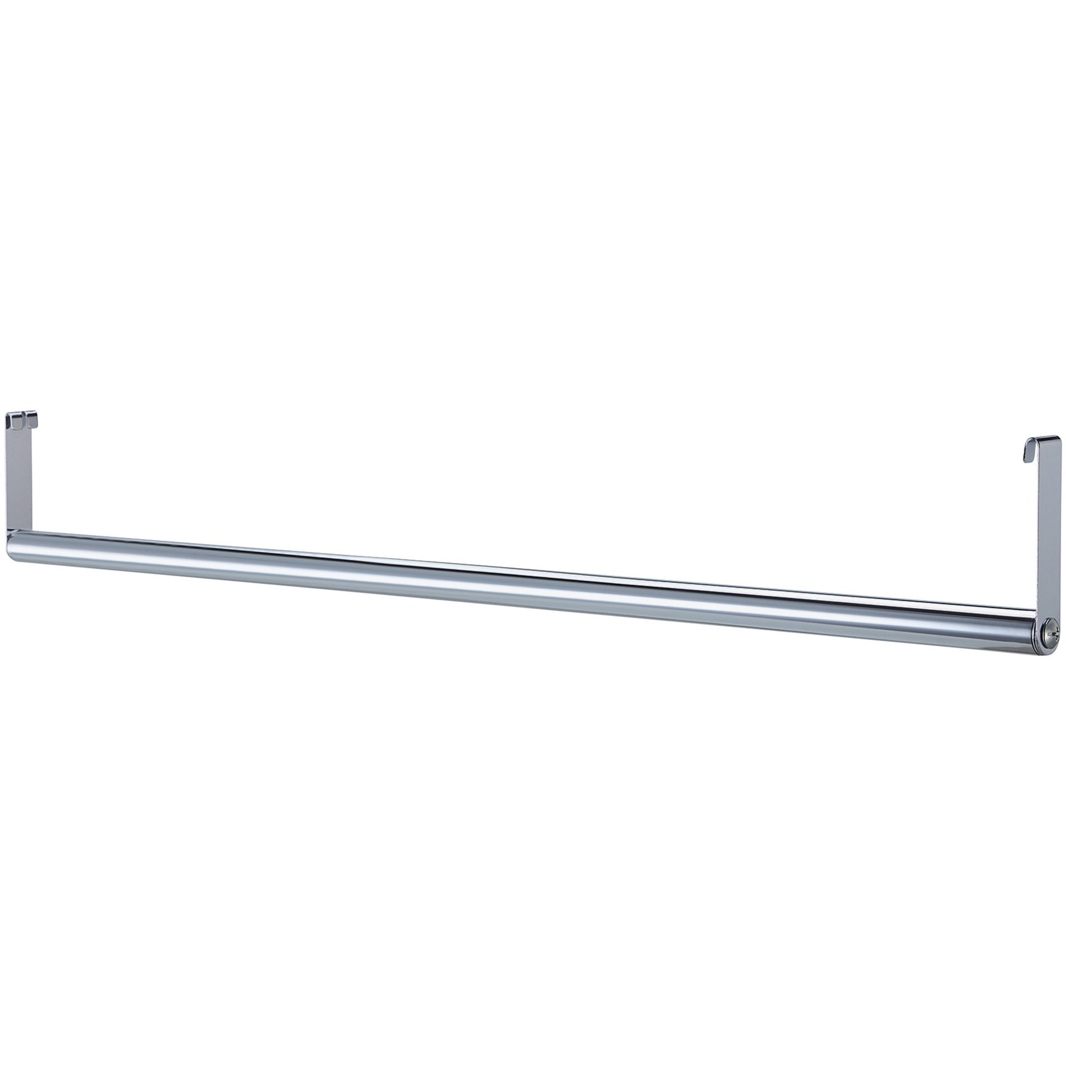 Lorell, LLR69876, Industrial Wire Shelving Garment Hanger Bar, 1 Each