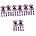 thumbnail image 1 of 48 Pcs Papillon Strass Clip Mini Griffe Clips Pinces à Cheveux Femmes Pinces à Cheveux Petites Pinces à Griffes pour Cheveux Fins Scintille Petites Pinces à Griffes pour Cheveux Épais Enfant Résine Violet, 1 of 5