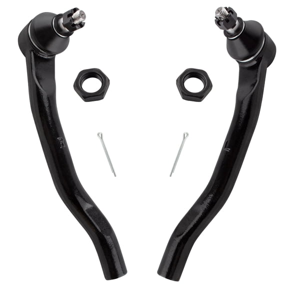 BOXI 2pcs Front Outer Tie Rod Ends Fit for Acura CL 2001-2003/TL 1999-2003 / for Honda Accord 1998-2002 | ES3490 ES3491