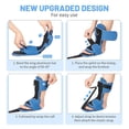thumbnail image 5 of Plantar Fasciitis Night Splint Plantar Fasciitis Brace Dorsal Night Splint for Women Men Relief Achilles Tendonitis Foot Drop Heel Pain Black, 5 of 5