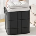 thumbnail image 5 of Foldable Storage Bag with Reinforced Handles and Zipper, Large Capacity Storage Bags, Spacious Moving Storage Bin Organizer for Quilts Clothes Bedding,1pc, 5 of 9