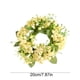 thumbnail image 3 of Guirnaldas de flores artificiales de primavera y verano, mini velas florales para bodas, coronas de boda, centros de mesa, fiestas, decoración de puertas del hogar, velas de plástico., 3 of 6