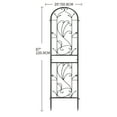 thumbnail image 5 of Uforic 2 Pack Metal Garden Trellises, 87x20in Black Rustproof Trellis for Climbing Plants,Vegetables,Flowers,Large Decorative Outdoor Trellis Fencing, 5 of 8