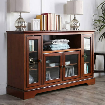 Walker Edison Highboy-Style TV Stand for TVs up to 55 ...