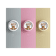 thumbnail image 3 of Luz nocturna LED recargable para niños - Luz nocturna portátil para habitación de bebé, Monito, Rosa, 3 of 4
