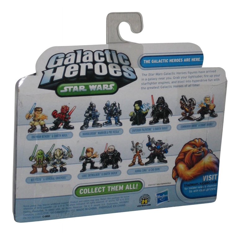 Star Wars Galactic Heroes 2010 Mandalorian Warrior & Pre Vizsla
