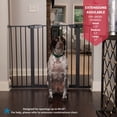 thumbnail image 4 of Cardinal Gates Extra Tall Premium Pressure Pet Gate Small 2.75" Extension - White, 4 of 4