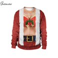 thumbnail image 4 of Autumn Sweatshirts for Men Tracksuit Christmas Party Couple Pullovers O Neck Vintage Warm Men's Winter Hoodie Male Clothing, 4 of 4