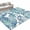 Blue, variant on Large Area Rugs 8'x10', Teal Green Coastal Carpet Runner Indoor Outdoor Rugs Home Decor Aesthetic, Summer Beach Nautical Starfish Shell Coral Non Slip Mats Washable Accent Rug for Living Room Bedroom