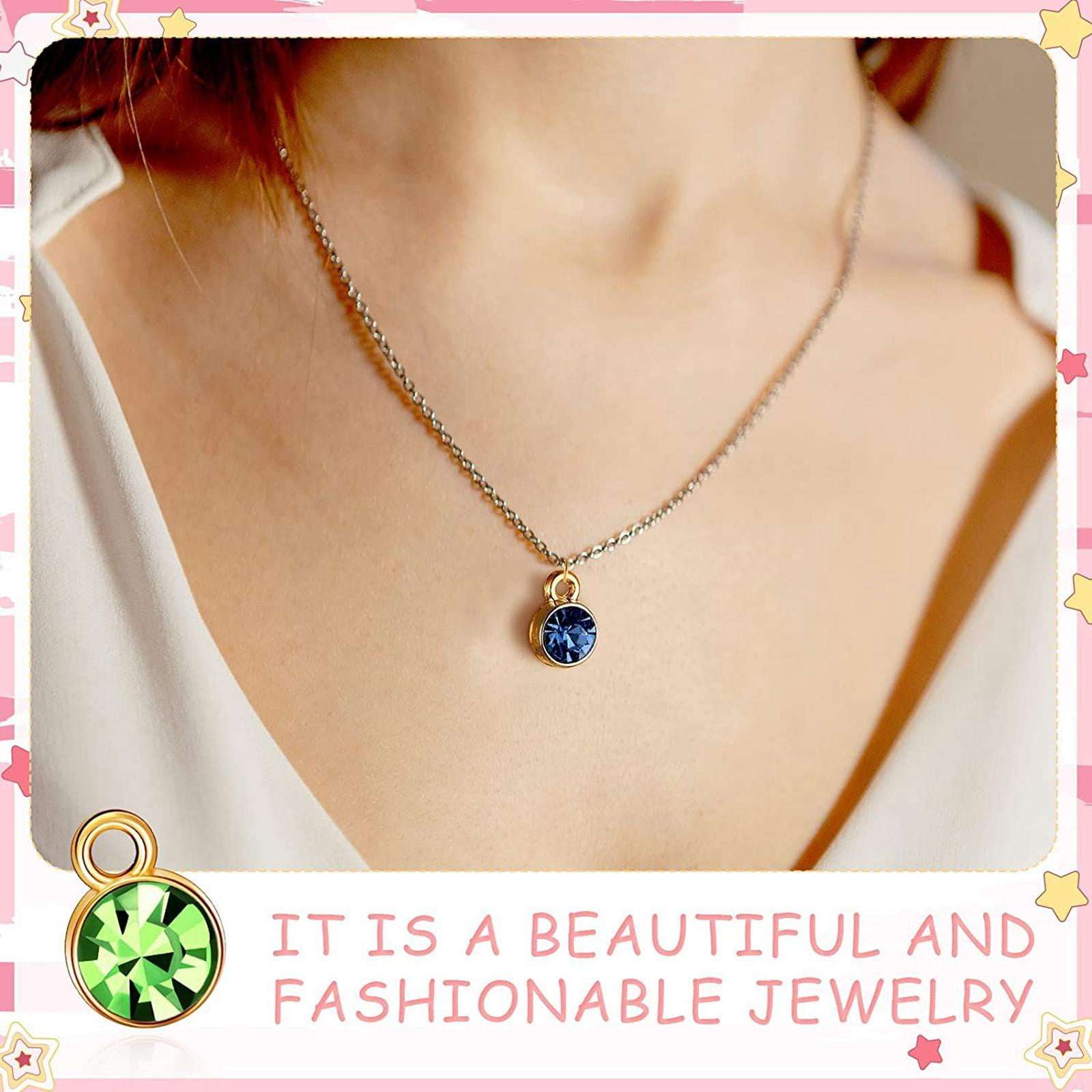 Best Initial Birthstone Necklace for Mom – Get Engravings