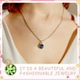 thumbnail image 4 of 180 piezas natal , halzgos joyería con anillos abierto , colgantes colores , Pteado Plateado Macarena encantos del collar, 4 of 8
