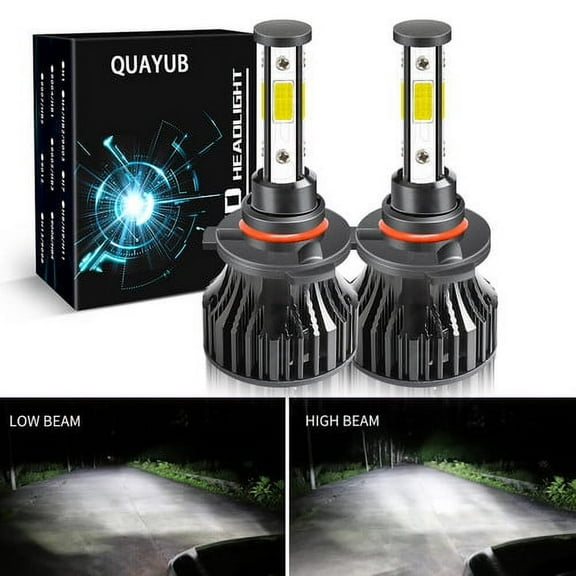 For Toyota RAV4 2016 2017 2018 - 2x 9012 6000K White LED Headlight bulbs Kit x15