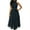 Navy Blue, variant on chouyatou Women's Summer Halter Neck Sleeveless Party Beach Maxi Chiffon Dress