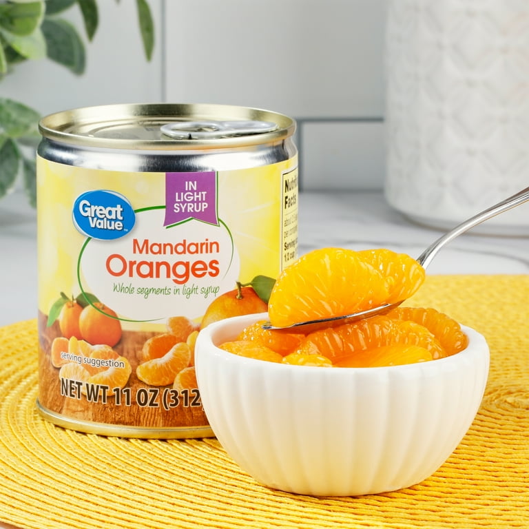 Whole Mandarin Oranges in Light Syrup