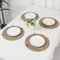 thumbnail image 7 of Unique Bargains Kitchen Placemats Washable Table Mat Wipeable Placemats Apricot 13x13in, 7 of 7