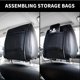thumbnail image 5 of 1 funda a prueba de polvo para reposacabezas de asiento de coche para Mercedes Benz C180 C200 C260 C300 W108 W124 W126 W140 W168 W169 W176, 5 of 5