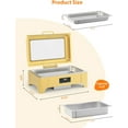 thumbnail image 2 of Electric Chafing Dish, 9QT Full Size Touch Screen Chafing Dishes for Buffet Roll Top Set Food Servers and Warmer with Glass Lid for Catering, Parties, Weddings, 2 of 8