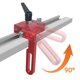 thumbnail image 5 of Tope de cerca de riel en T amplia aplicación Durable Fácil instalación Tope abatible Fijación firme Tipo 75 Fácil ajuste para cortar Anggrek Otros, 5 of 8