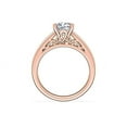 thumbnail image 2 of 2.00 Ct Cushion Cut Moissanite Diamond Wonderful Engagement Ring for Women Solid 14K Rose Gold Size 5 by Diamond-Capitals, 2 of 8