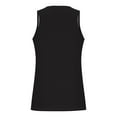 thumbnail image 2 of Mens Vests for Summer Loose Fit Print Round Neck Casual Waistcoat, Cotton Polyester, 1 Pc, 2 of 5