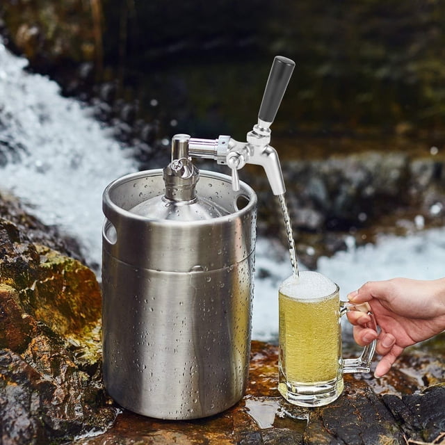 Beer Keg Faucet, Wear-resistant Beer Faucet, Practical Easy to Operate for Beer Distribution Home Brew Equipment