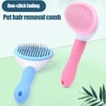 thumbnail image 2 of Cepillo Para Mascotas Cepillo Autolimpiante Cepillo Para El Cuidado De Mascotas Elimina Suavemente Las Alfombrillas Sueltas Y El Cabello Enredado Serendint PT002762-02, 2 of 6