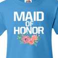 thumbnail image 4 of Inktastic Maid of Honor with Flower Illustration Youth T-Shirt, 4 of 5