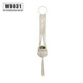 thumbnail image 3 of Toystoory Macramé hecho a mano para plantas, colgador de flores/macetas para decoración de pared, 1 ud. Jardín y Patio No.31, 3 of 6