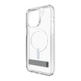 thumbnail image 3 of iPhone 15 Pro Max ZAGG (GEAR4) Crystal Palace Snap Kickstand Case - Clear, 3 of 4