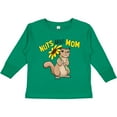 thumbnail image 3 of Inktastic Nuts about Mom Cute Chipmunk with Sunflower Boys or Girls Long Sleeve Toddler T-Shirt, 3 of 5