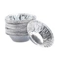 thumbnail image 1 of 100 Pcs Moule à Tarte Jetable en Papier D\'aluminium Mini Casserole Plaque de Cuisson pour Tarte, 1 of 5
