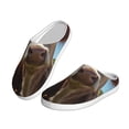 thumbnail image 2 of Lsque Prairie Flower Cow Pattern Womens Comfort Cotton on Scuff With Memory Foam and Anti-skid Sole Slipper-46/47, 2 of 7