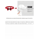 thumbnail image 2 of 1pc Plaid Bowknot & Bell Cat Collar Or Dog Necklace, With Leash Hook And Bow Tie, 2 of 3