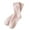 Light Violet, variant on Socks For Women Mink Fleece Cold And Warm Keeping Korean Style Bow Decorated Mid Calf Home Plush Sleep White