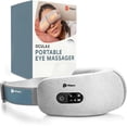 thumbnail image 1 of LifePro FSA/HSA Eligible Eye Massager with Heat & Vibration – Heated Eye Mask for Migraines, Puffy Eyes & Dry Eyes, Cordless Eye Massager with Bluetooth Music - Gray, 1 of 7