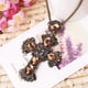 thumbnail image 2 of Diamond Cross Pendant Long Necklace for Women Jewelry, 2 of 4