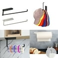 thumbnail image 3 of TNOBHG under Cabinet Storage Rack Baseball Hat Organizer with Sticky Tape Anti-drop Design Under-cabinet Mount Clutter-free Kitchen Cabinets Countertops, 3 of 8