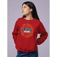 thumbnail image 2 of Such A Witch Without My Coffee Sweatshirt Women -Image by Shutterstock, Female 4X-Large, 2 of 4