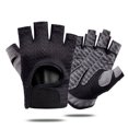 thumbnail image 4 of Guantes Deportivos Mujer y Hombre, Guantes de Fitness y Ciclismo, Diseño Medio Dedo y Transpirable para Levantamiento, Ejercicio Físico o Entrenamiento al Aire Libre, 4 of 5