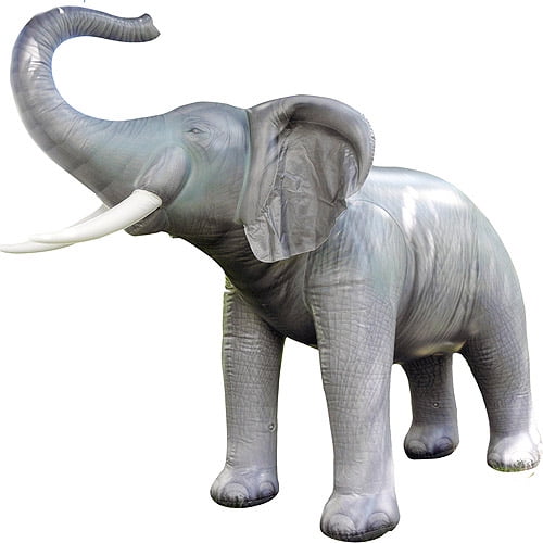large inflatable elephant