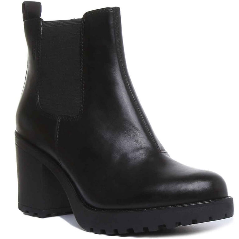 Vagabond Grace Women's Block Heel Slip On Leather Chelsea Boot In Size 5 - Walmart.com