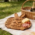 thumbnail image 5 of Dvkptbk Easter Bunny Wooden Cooked Food Tray easter decorations, 5 of 5