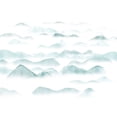 thumbnail image 2 of Abstract Wallpaper Wall Mural - Mountains in The Fog, 2 of 5