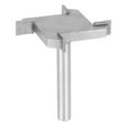 thumbnail image 2 of Surfacing Router Bits 1/4 Shank 1.5 inch Cutting Diameter Router Bits 4 Wings Slab Flattening Router Bit, 2 of 7