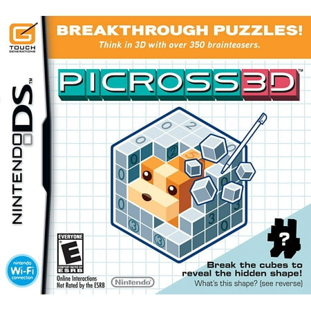 Picross 3D - Nintendo DS Standard Edition