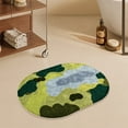 thumbnail image 5 of Bath Mat, Shaggy Rug, Soft Absorbent Non-Slip Carpet for Bathroom, Shower, Bedroom, Dorm, 5 of 6