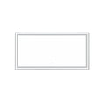 thumbnail image 3 of Sumdeal Mirror Makeup Mirror 72"X36" Rectangular Aluminum Framed Anti-Fog LED Lighted Wall Bathroom Vanity Mirror with Lights,Black, 3 of 8