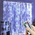 thumbnail image 2 of Home Window DIY Decor Party Decoration Wedding Curtain Light Birthday USB 3/4/6M 8 Mode LED Christmas Garland Fairy String Light, 2 of 5