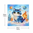 thumbnail image 2 of Gardjoe Pearl Diamond Art Painting Kit with Frame, DIY Pearl Beads Art Craft for Adults - Beginner Friendly Framed Canvas Wall Decor Gift Idea, 2 of 7